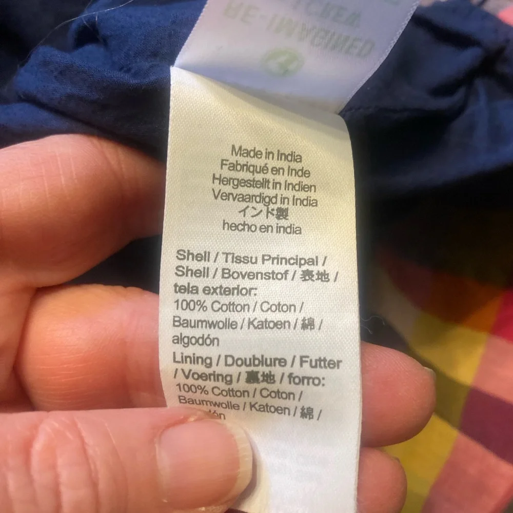 J. Crew Plaid Midi Button Dress